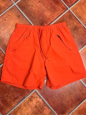 Adsum Men's Swim/Active Shorts in Orange